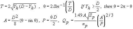 Manning equation