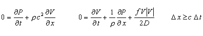 Partial differential equations that govern flow