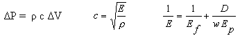 Joukowski equation for water hammer